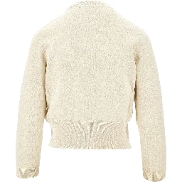 'Newton' cotton and wool cardigan