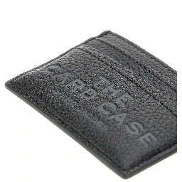 Grain leather cardholder