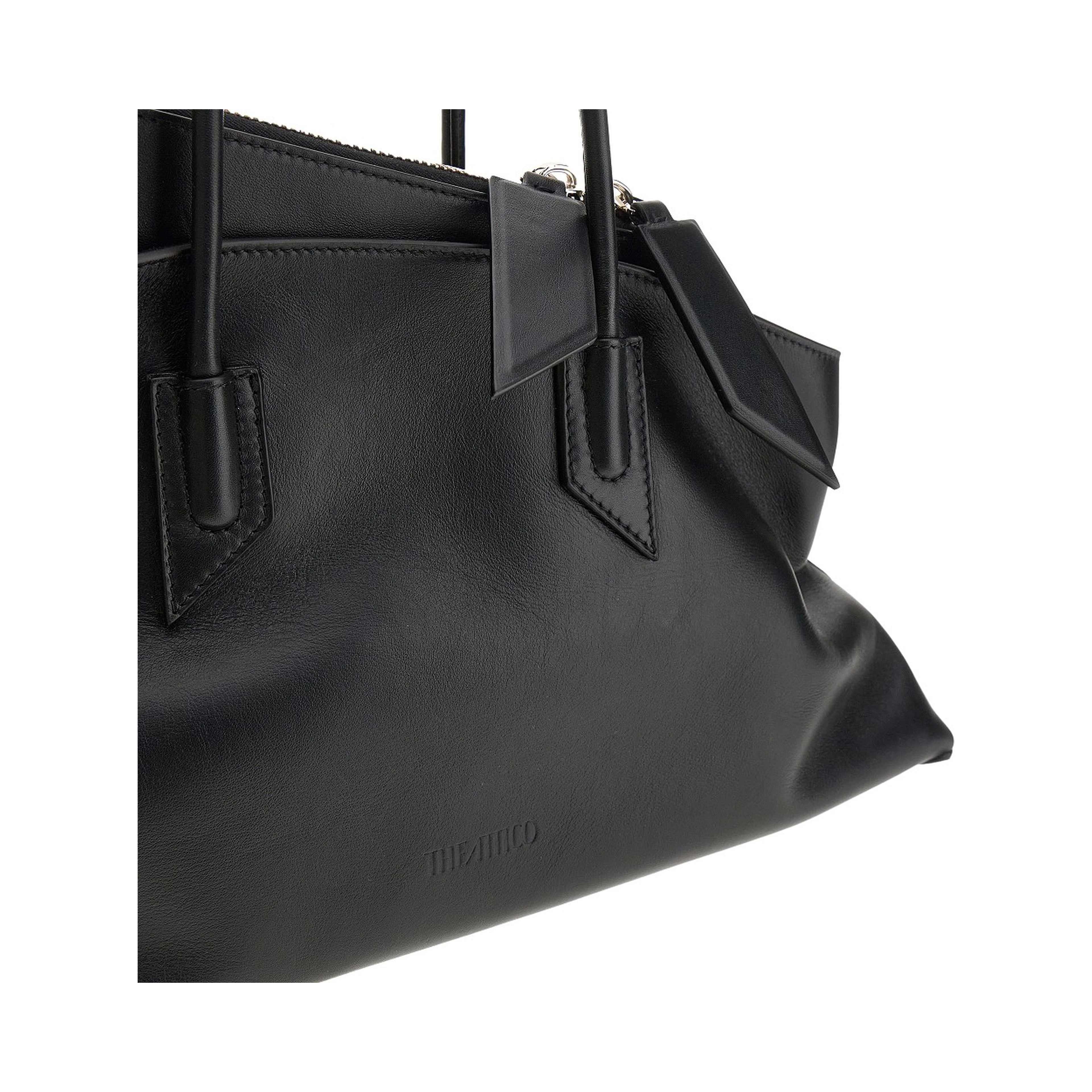 Leather medium 'La Passeggiata' bag