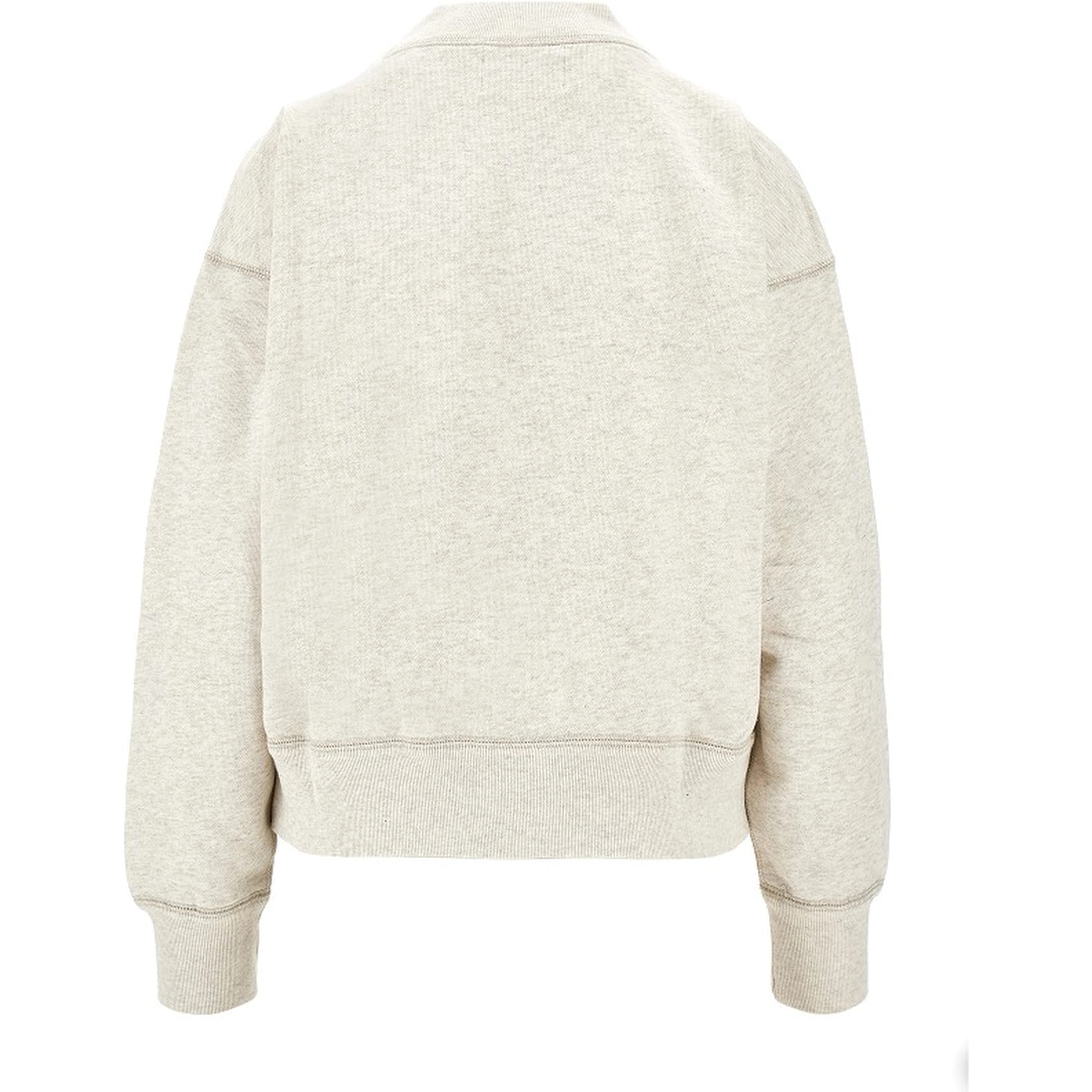 'Moby' sweatshirt with flocked logo