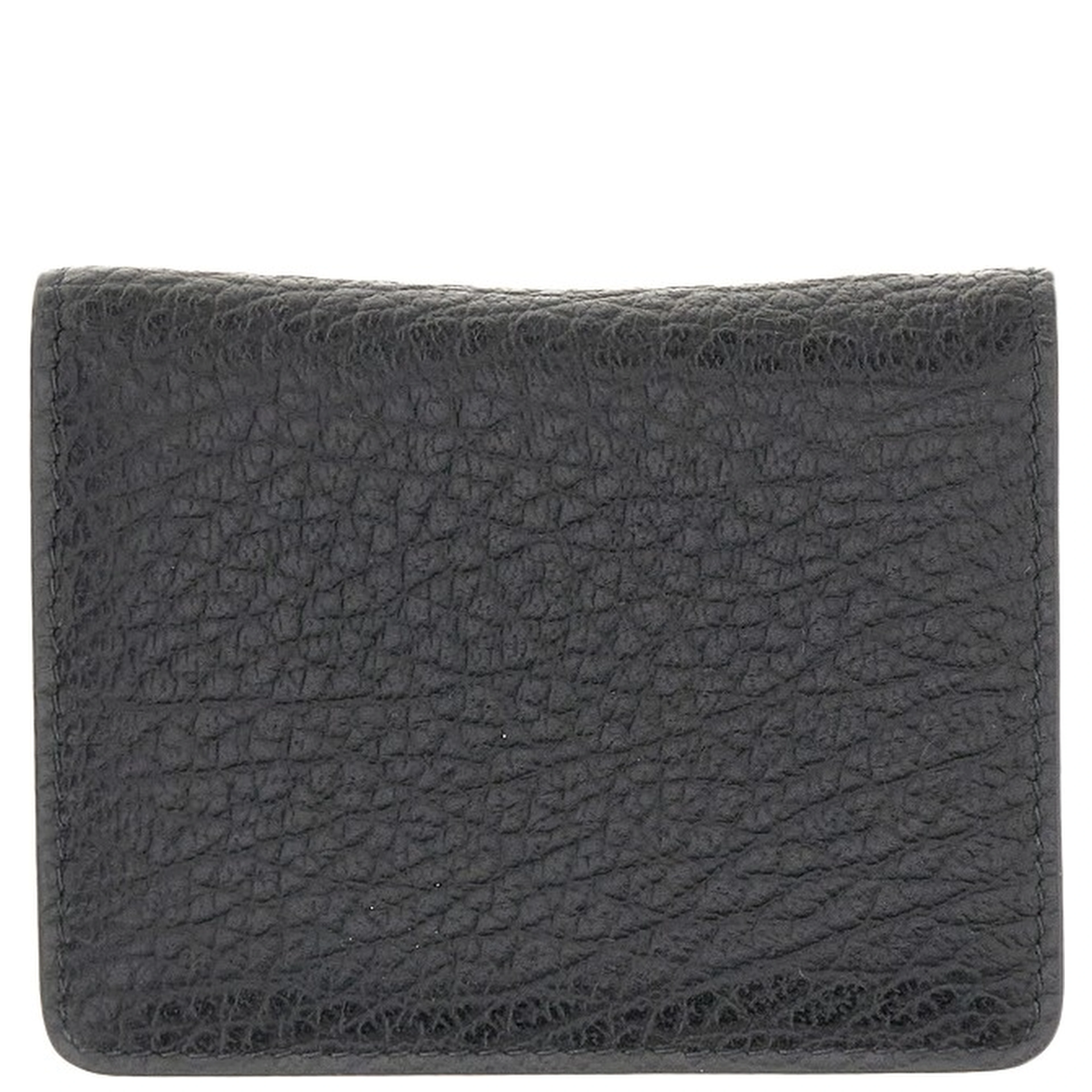 Leather cardholder with key-ring