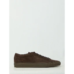 Dark brown suede Achilles Premium sneakers