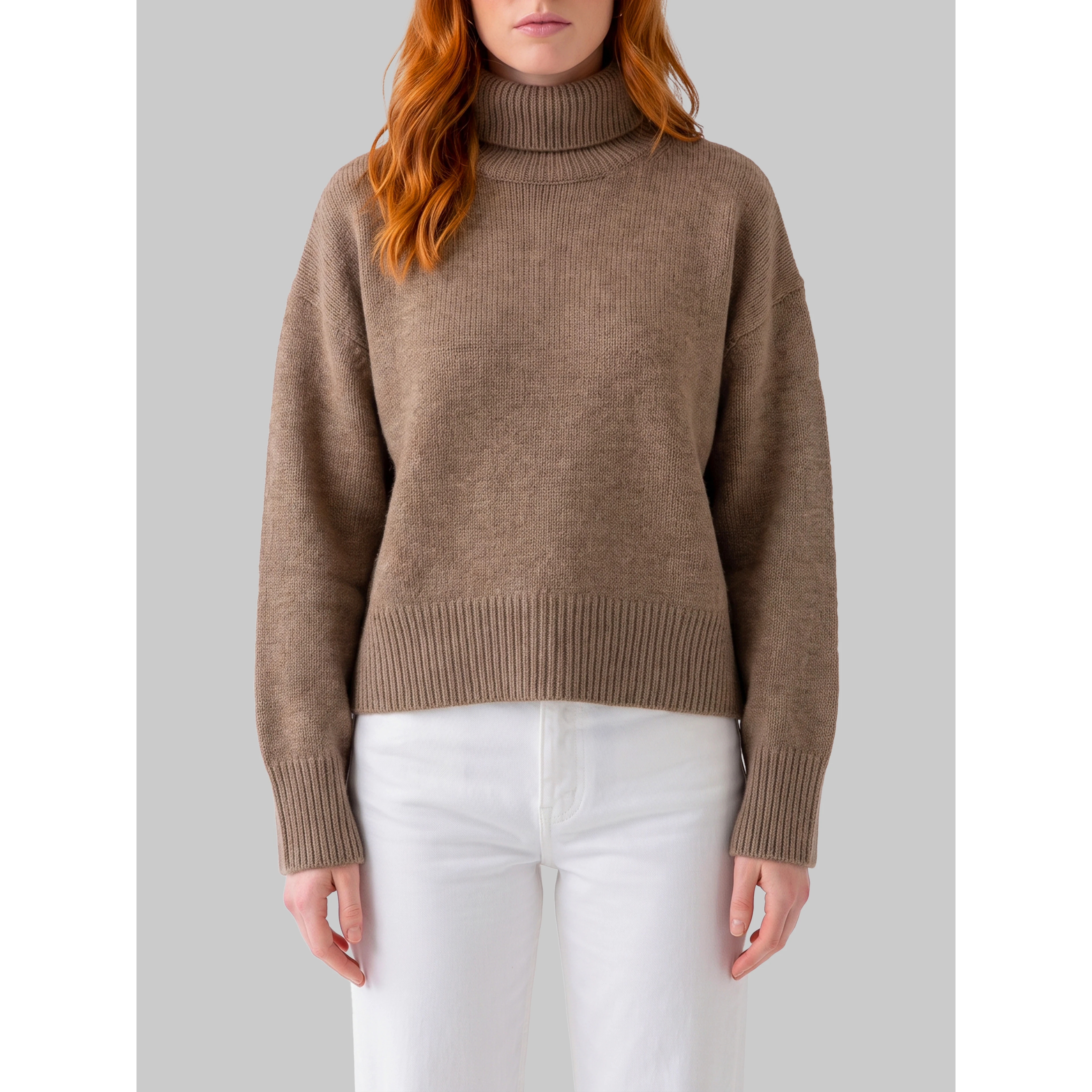 Nutmeg Jonah turtleneck sweater