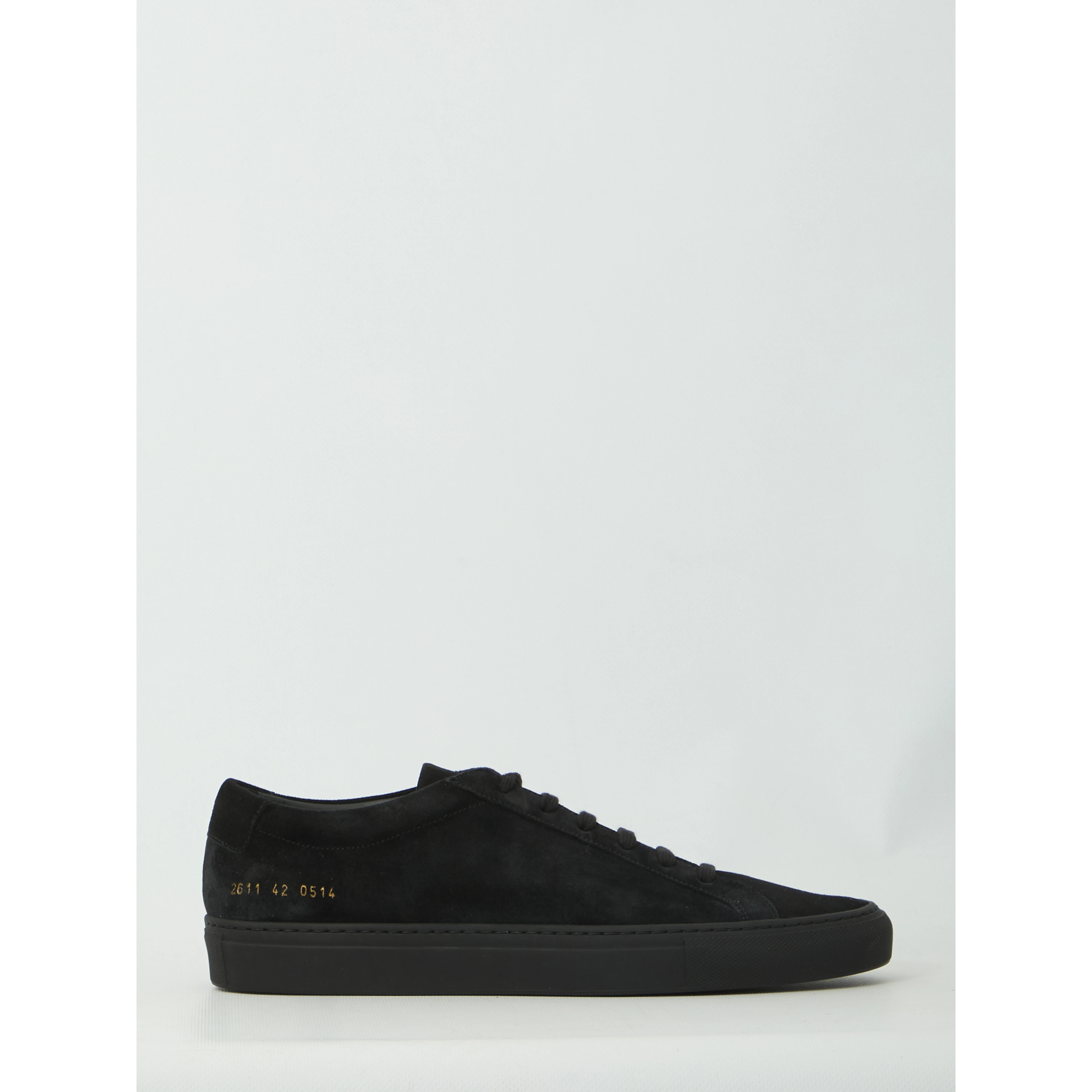 Off black suede Achilles Premium sneakers