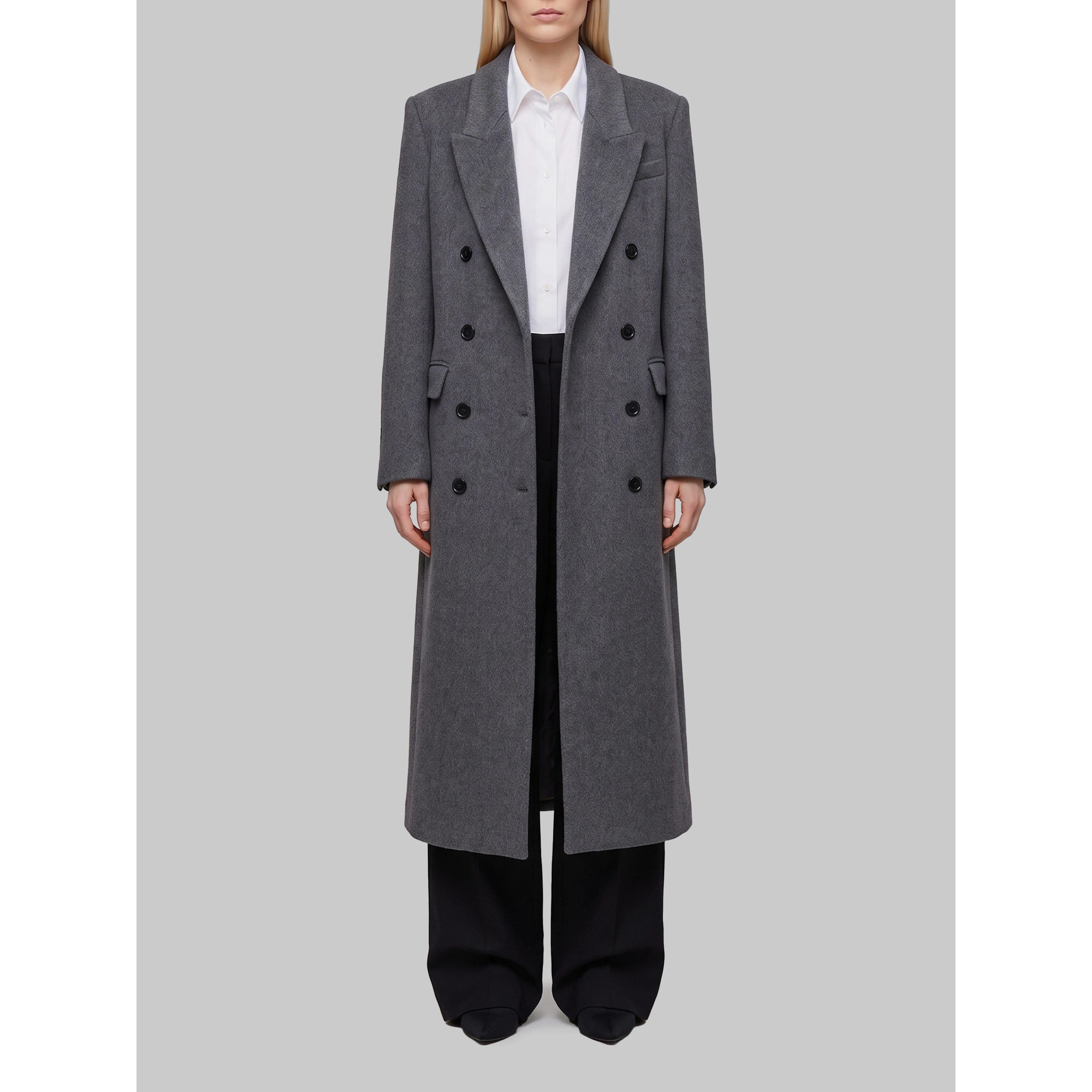 Melange grey IOChloris coat