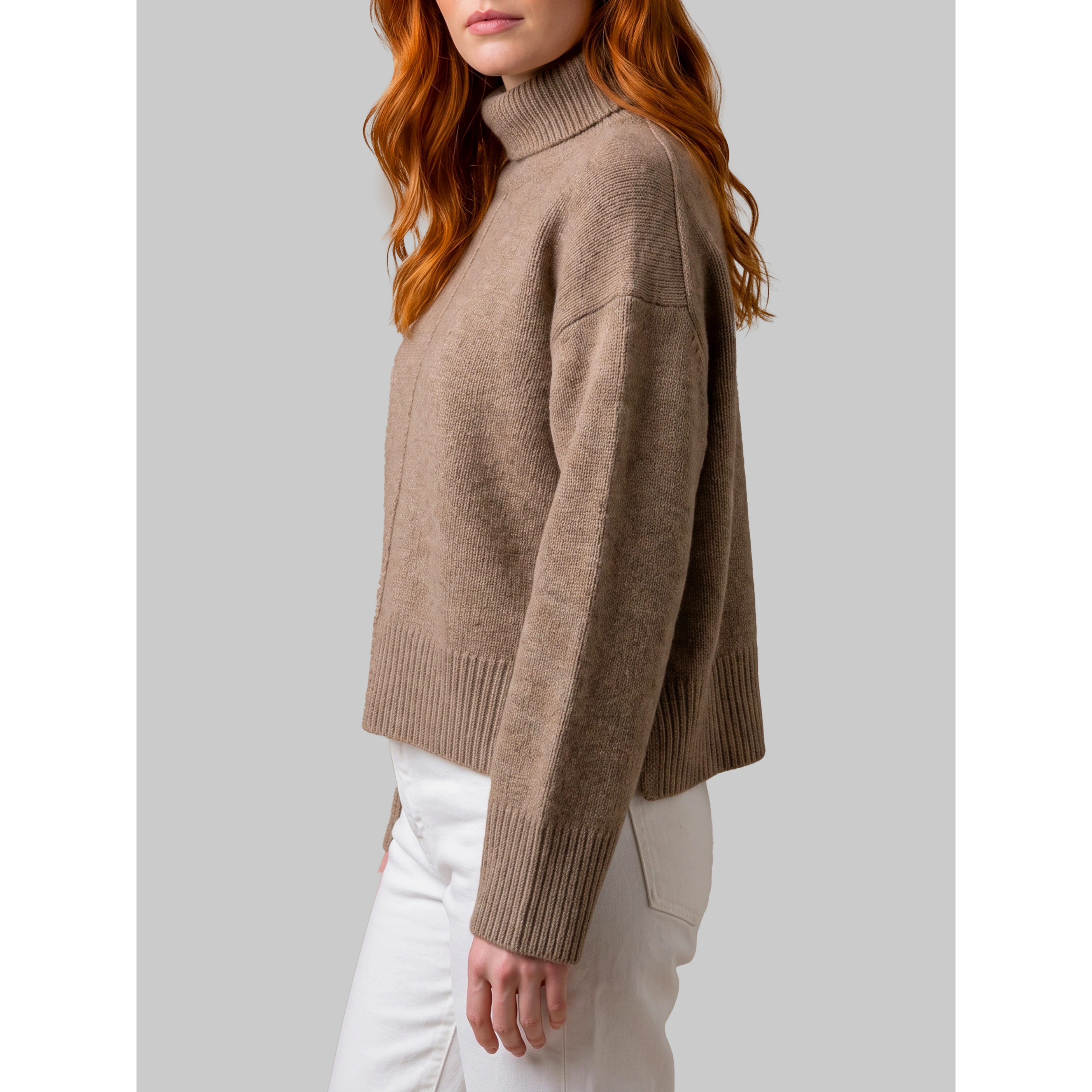 Nutmeg Jonah turtleneck sweater