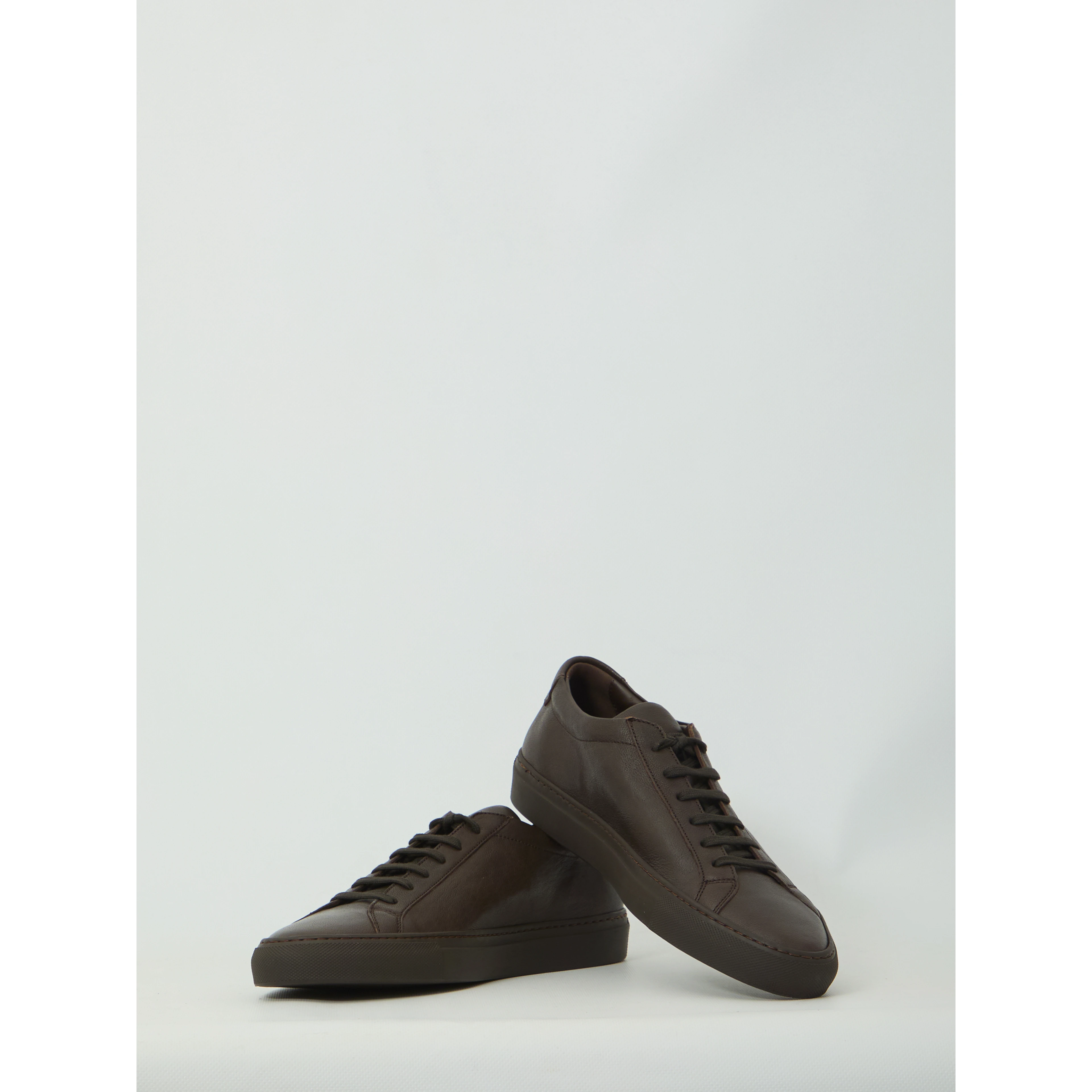 Dark brown Achilles Premium sneakers
