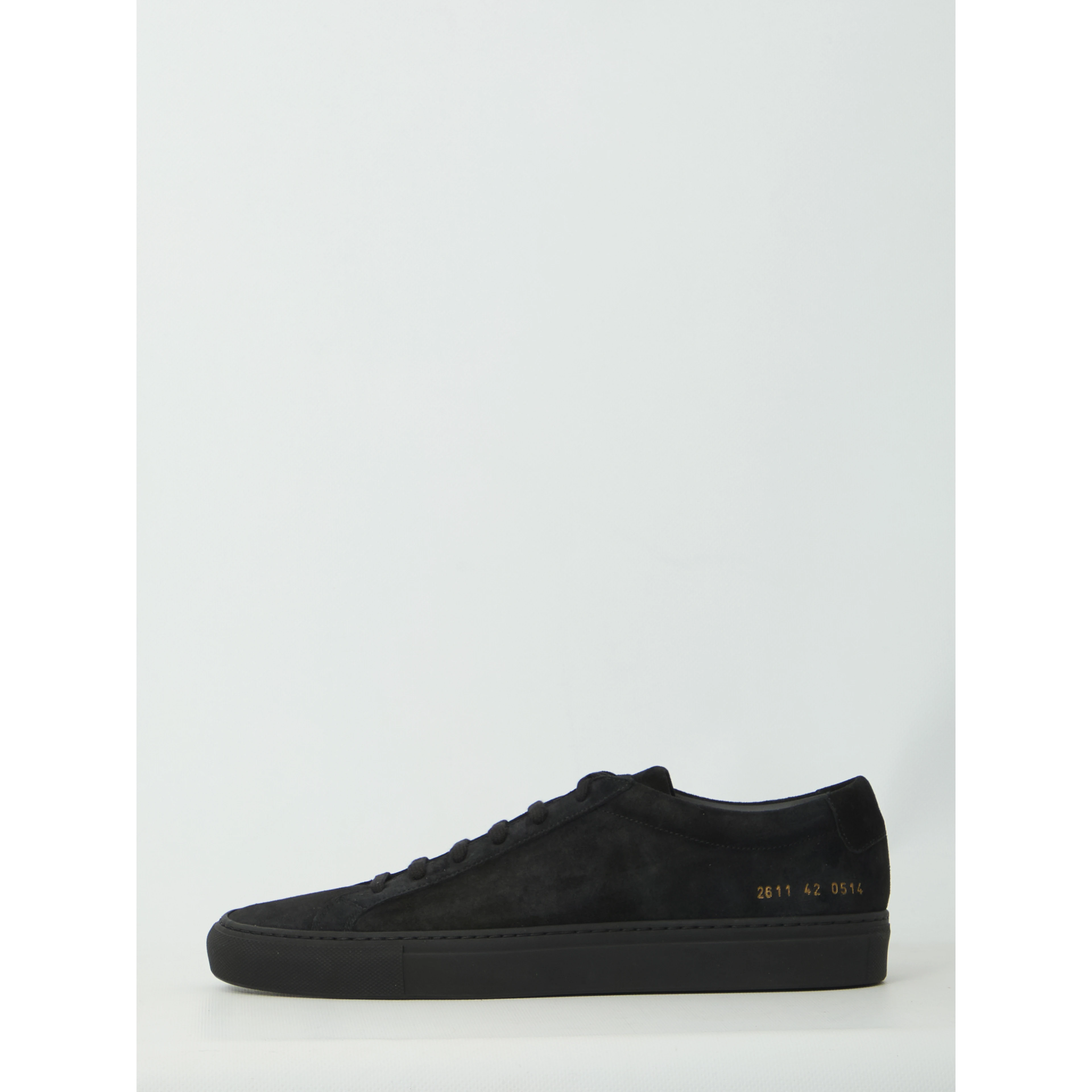 Off black suede Achilles Premium sneakers