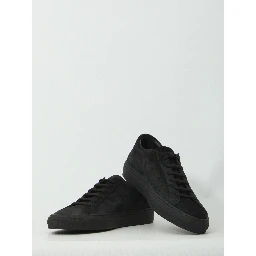 Off black suede Achilles Premium sneakers