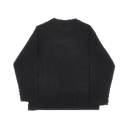 Double Logo print long-sleeved T-shirt