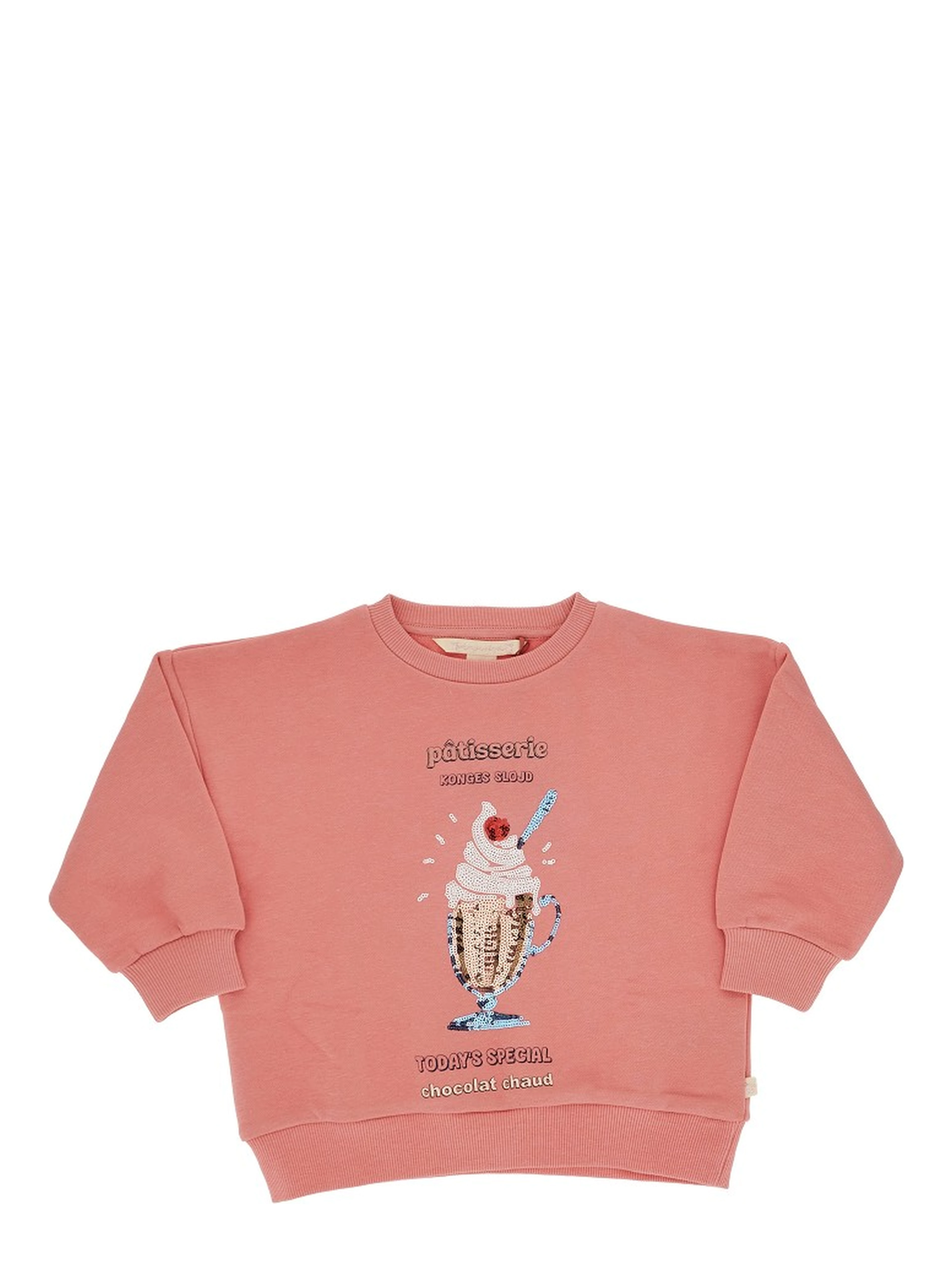 'Lou' embroidered crewneck sweatshirt
