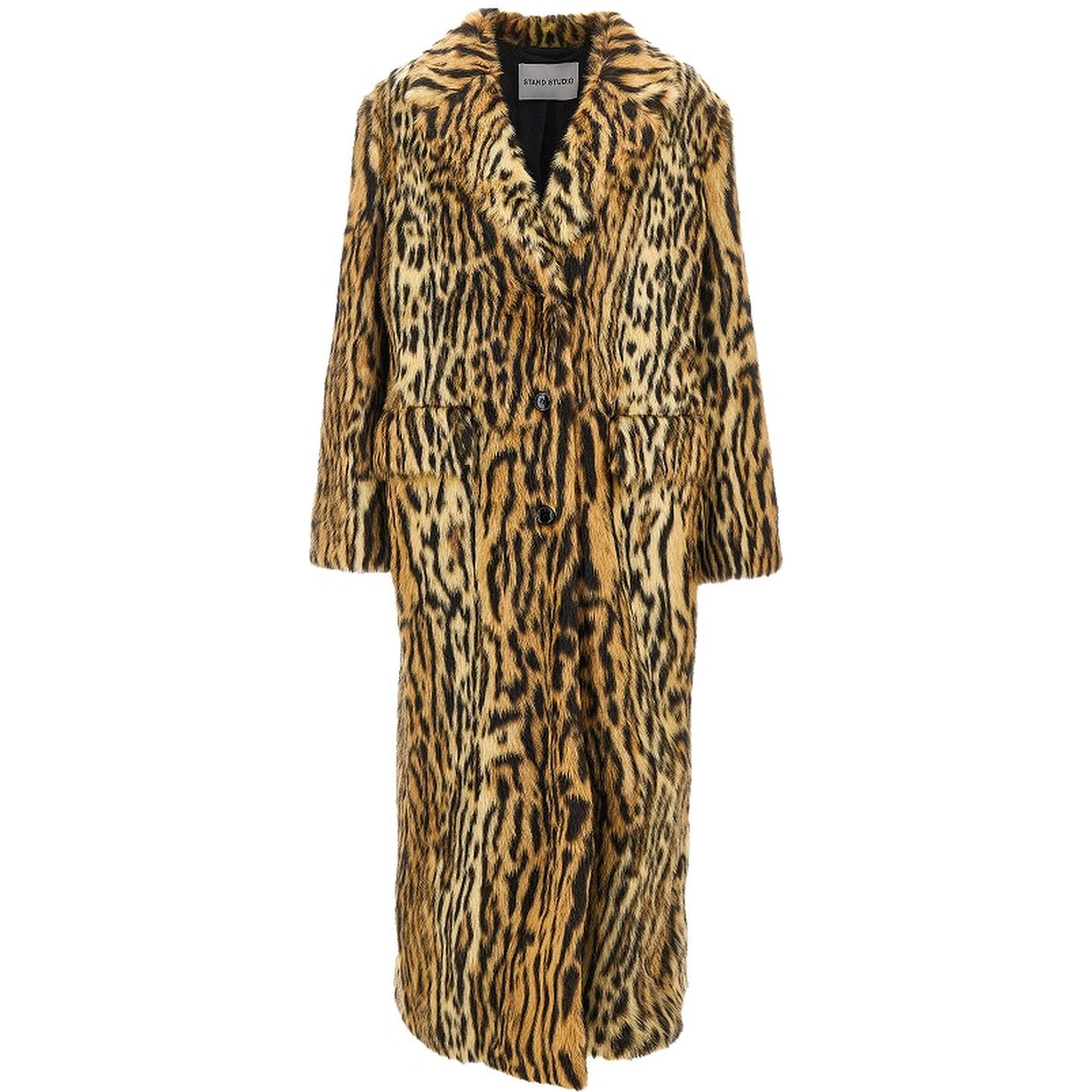 'Marceline' faux fur coat