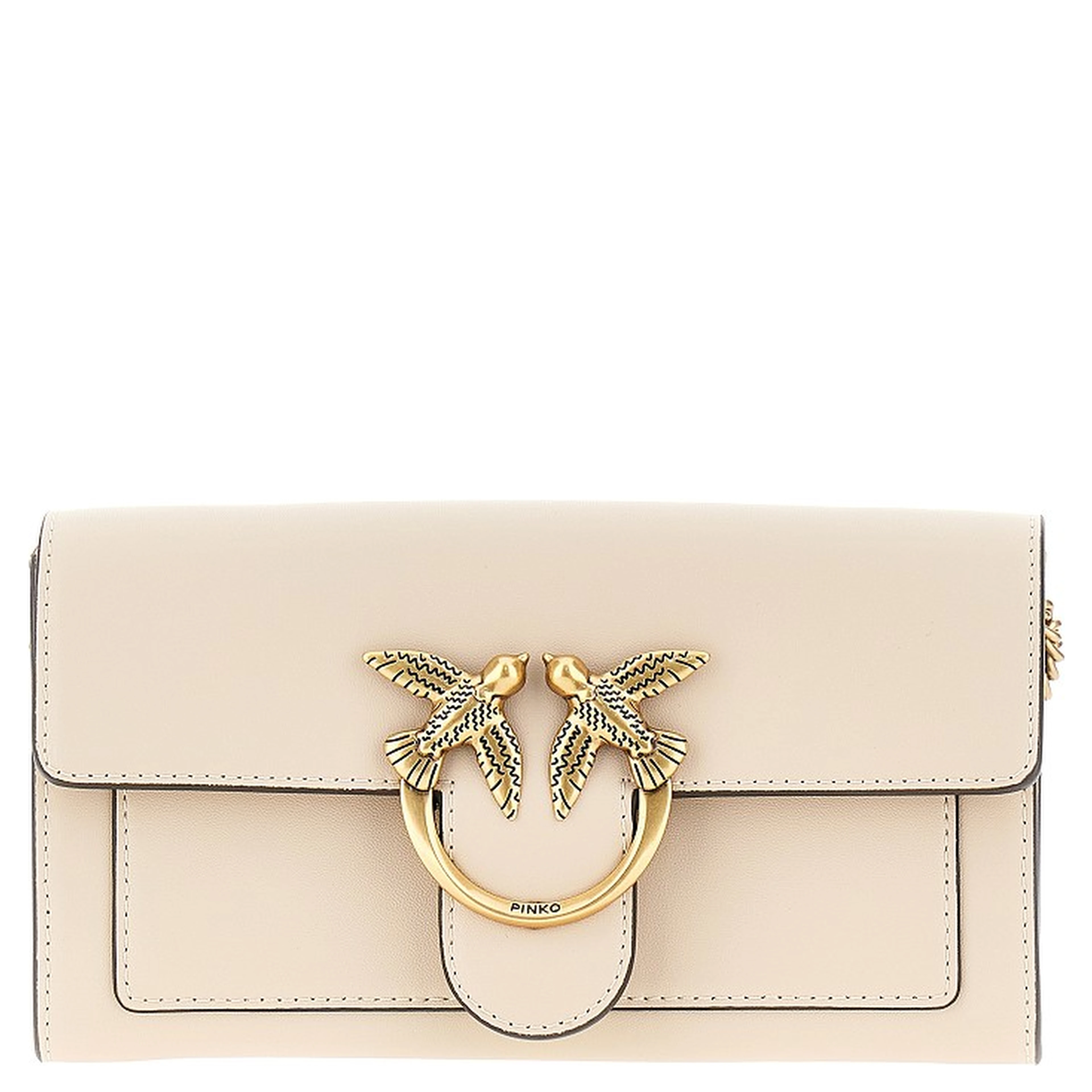 Love Bag One leather clutch