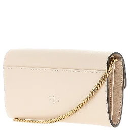Love Bag One leather clutch