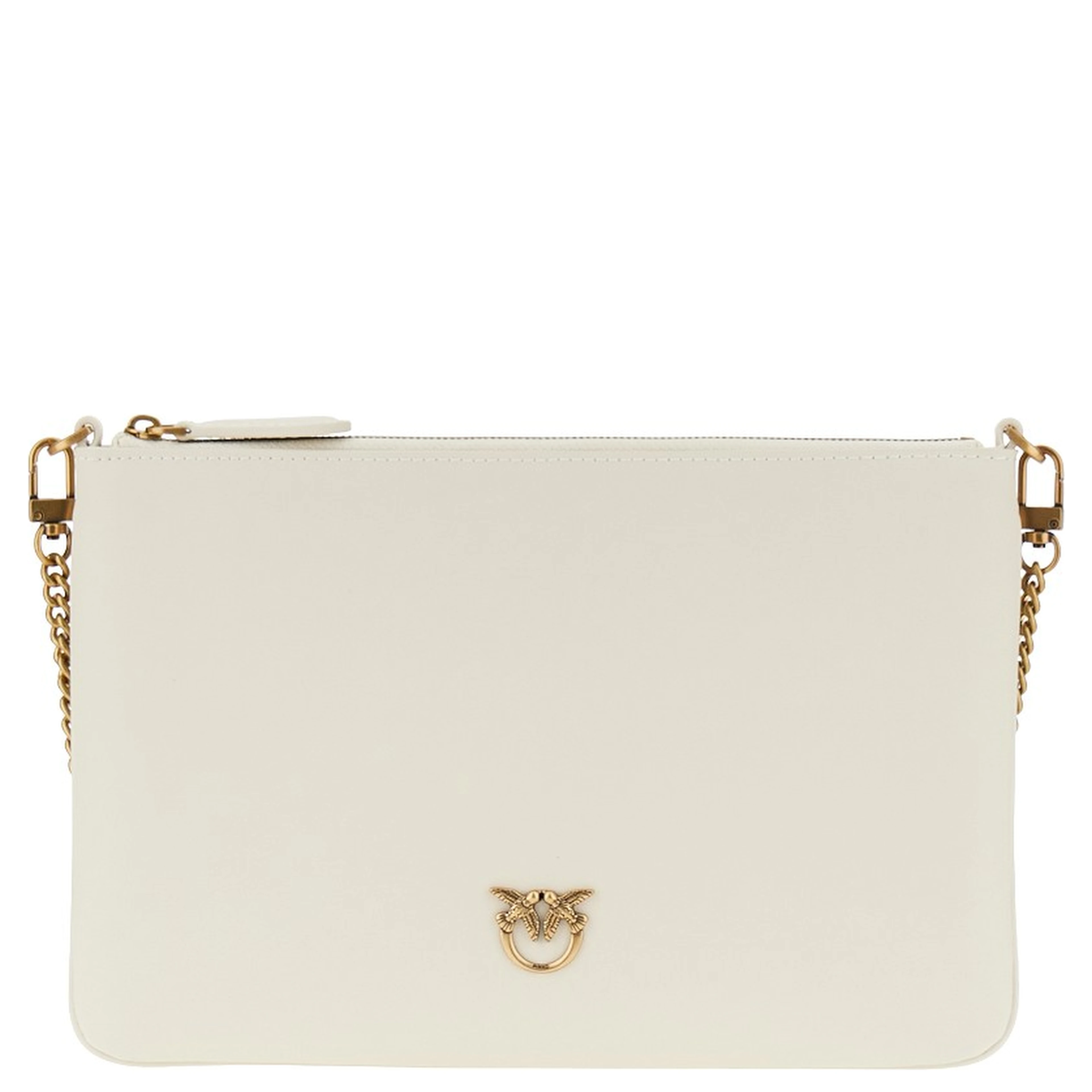 Flat Classic leather pouch