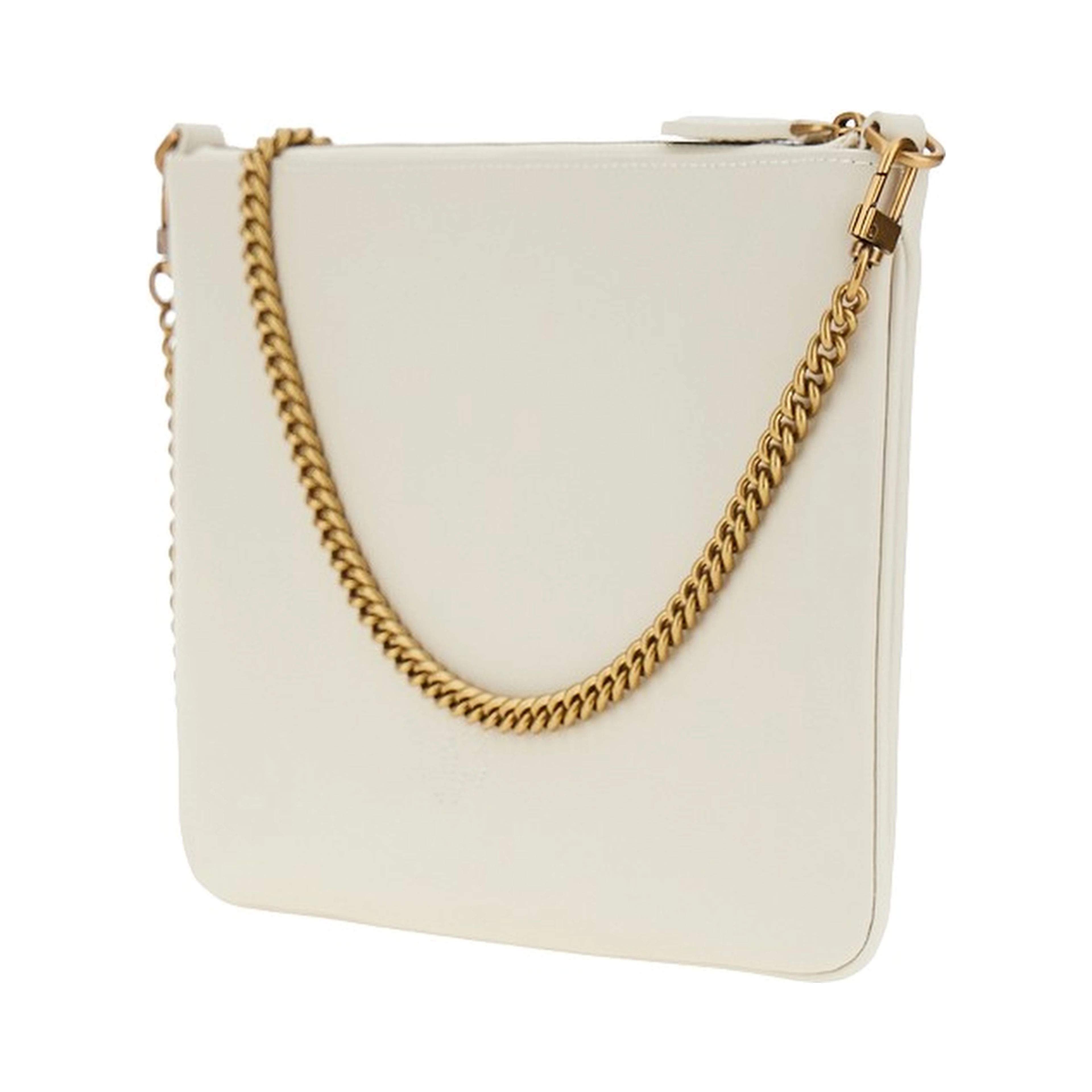Flat Classic leather pouch