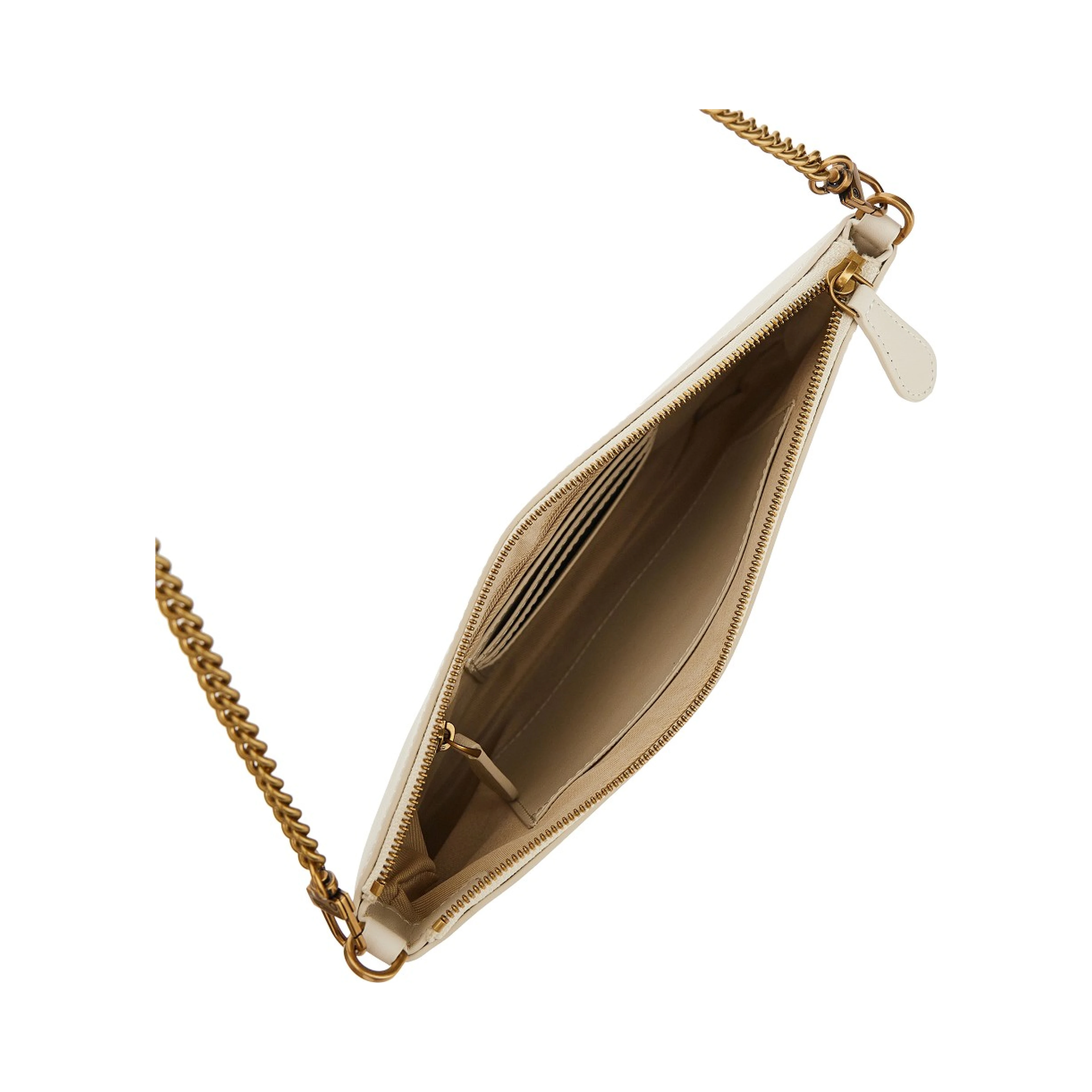 Flat Classic leather pouch