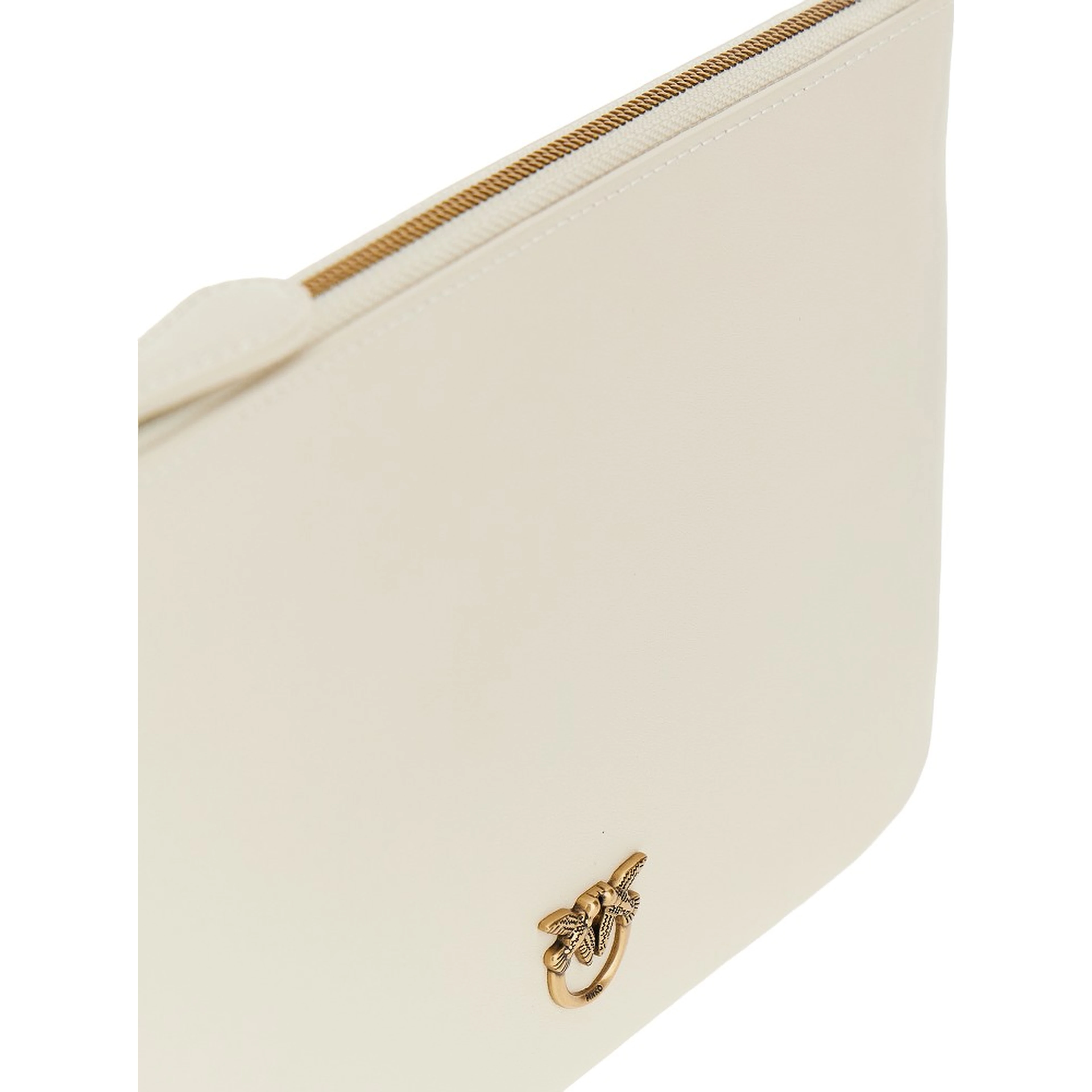 Flat Classic leather pouch