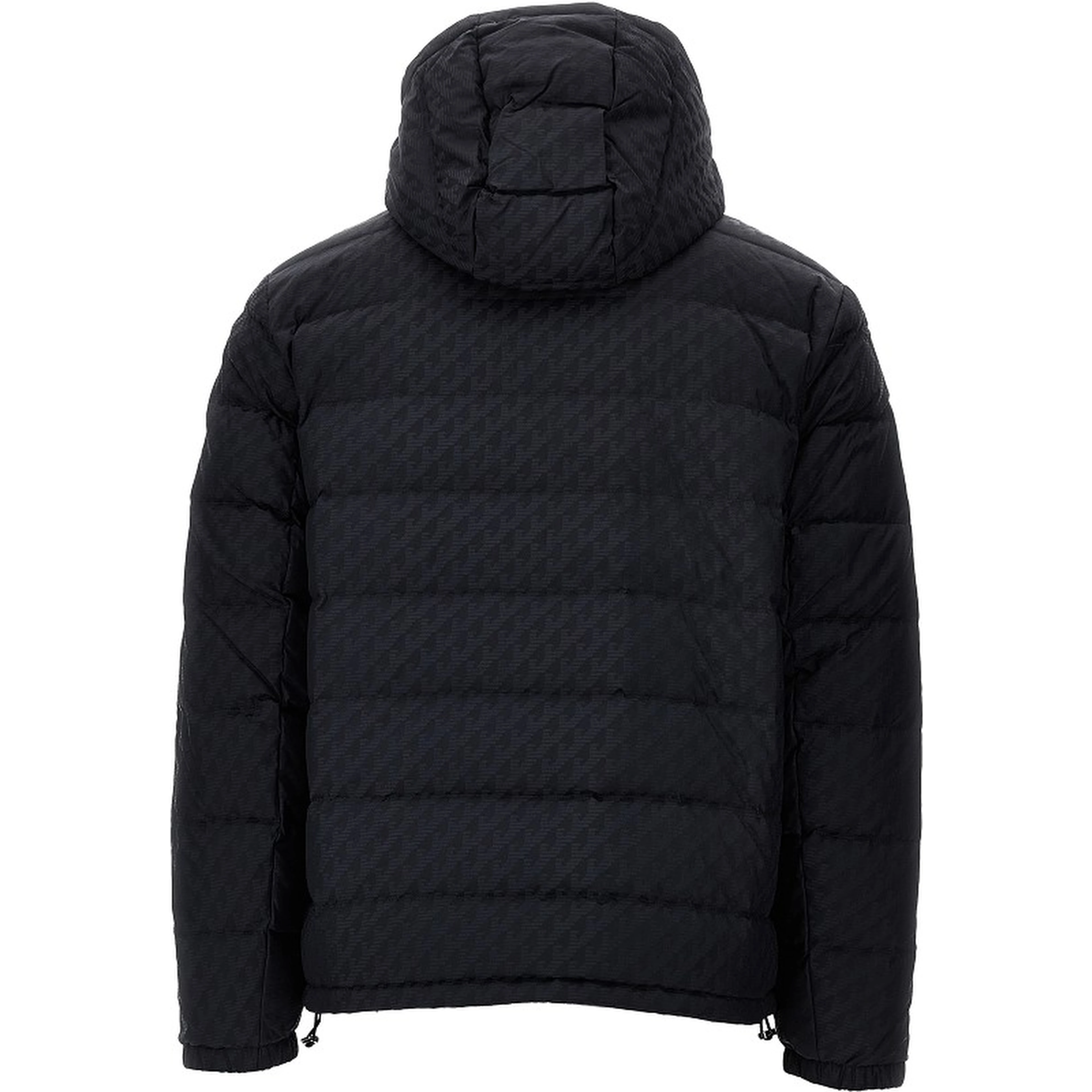 Reversible nylon down jacket