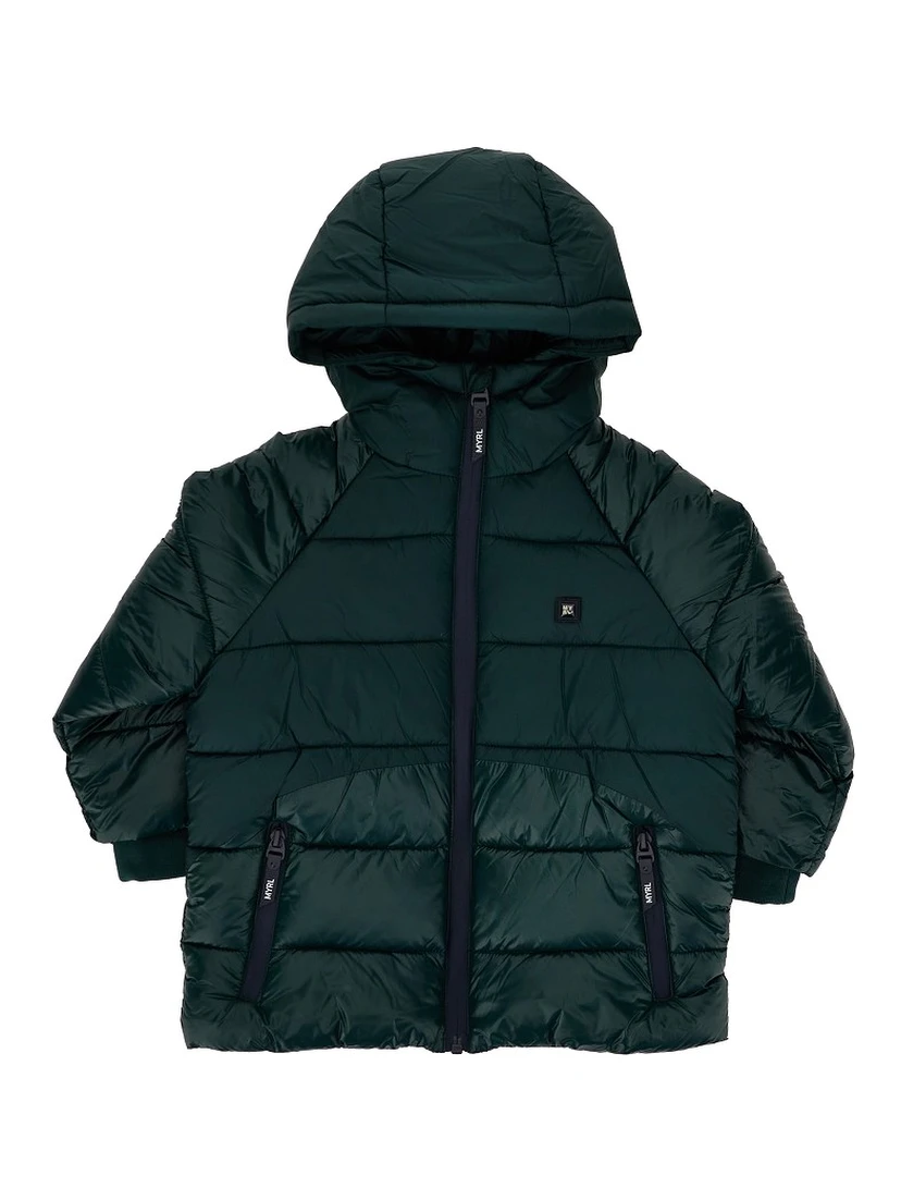 Padded nylon jacket
