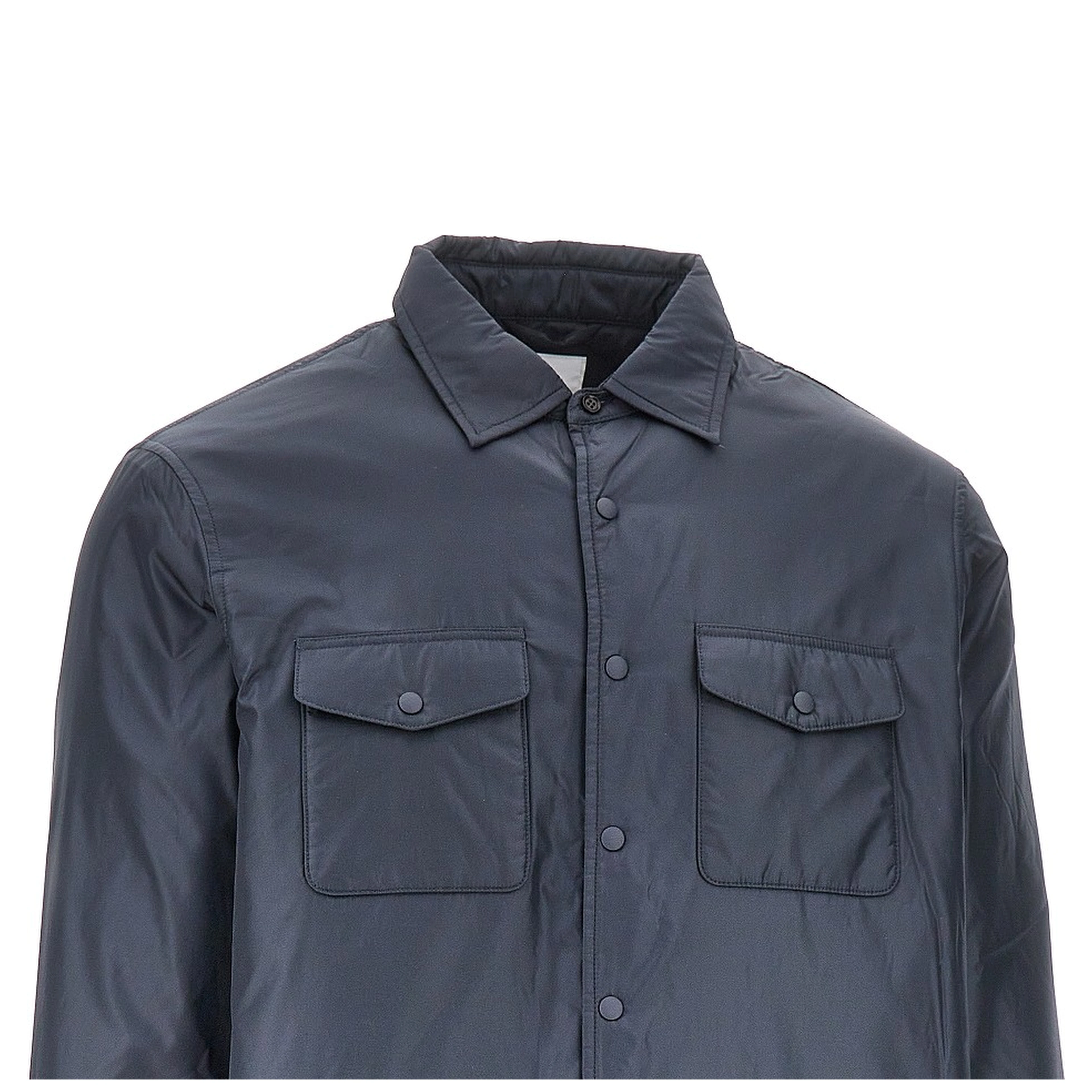 '13 Più' padded nylon overshirt