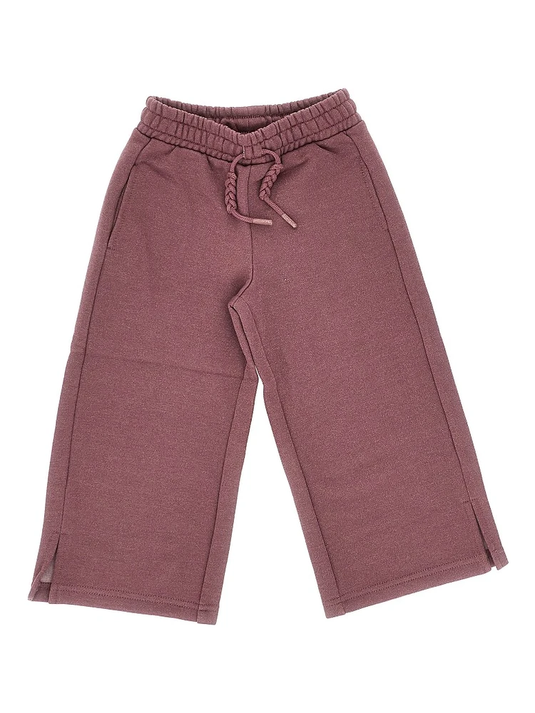 Wide leg sweatpants