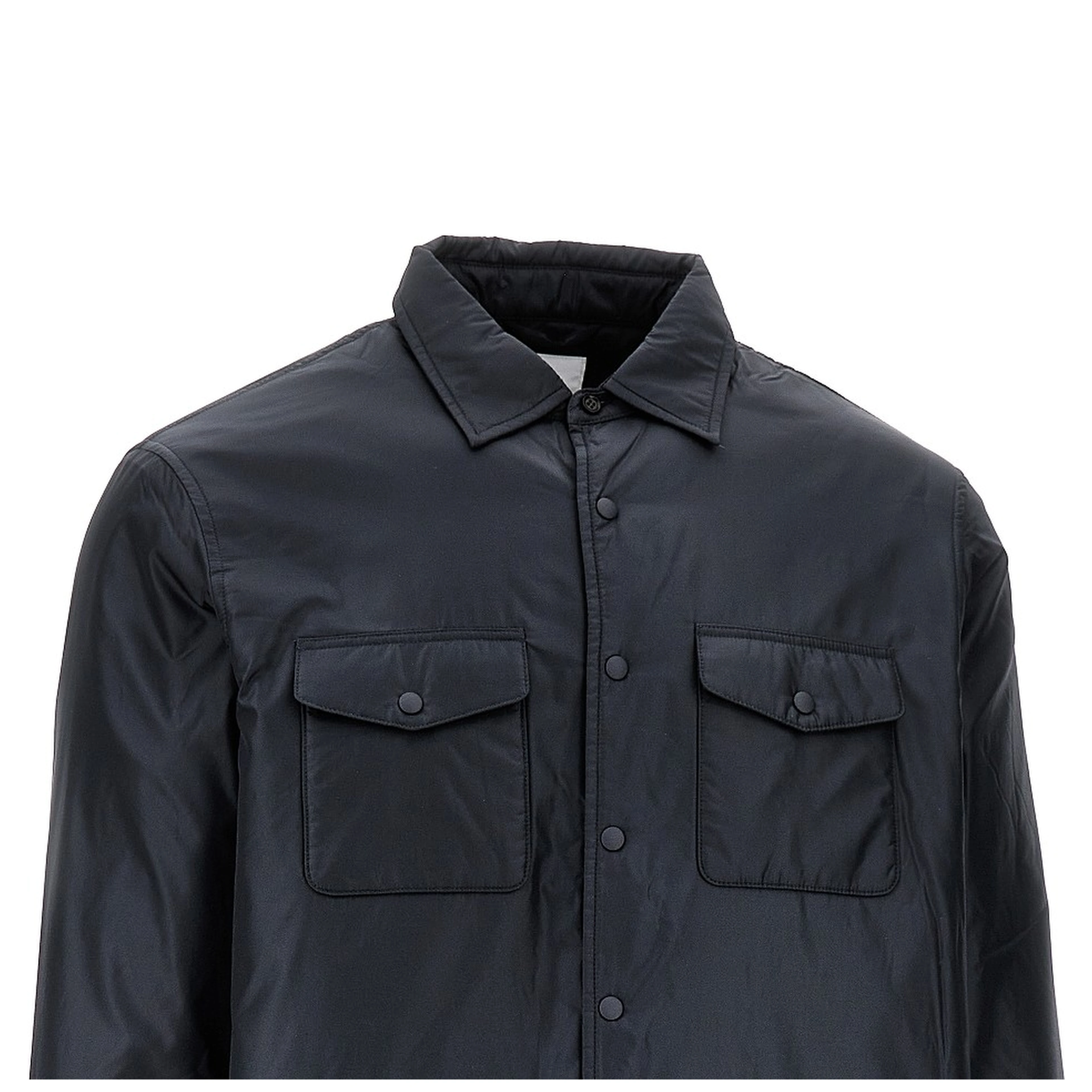 '13 Più' padded nylon overshirt