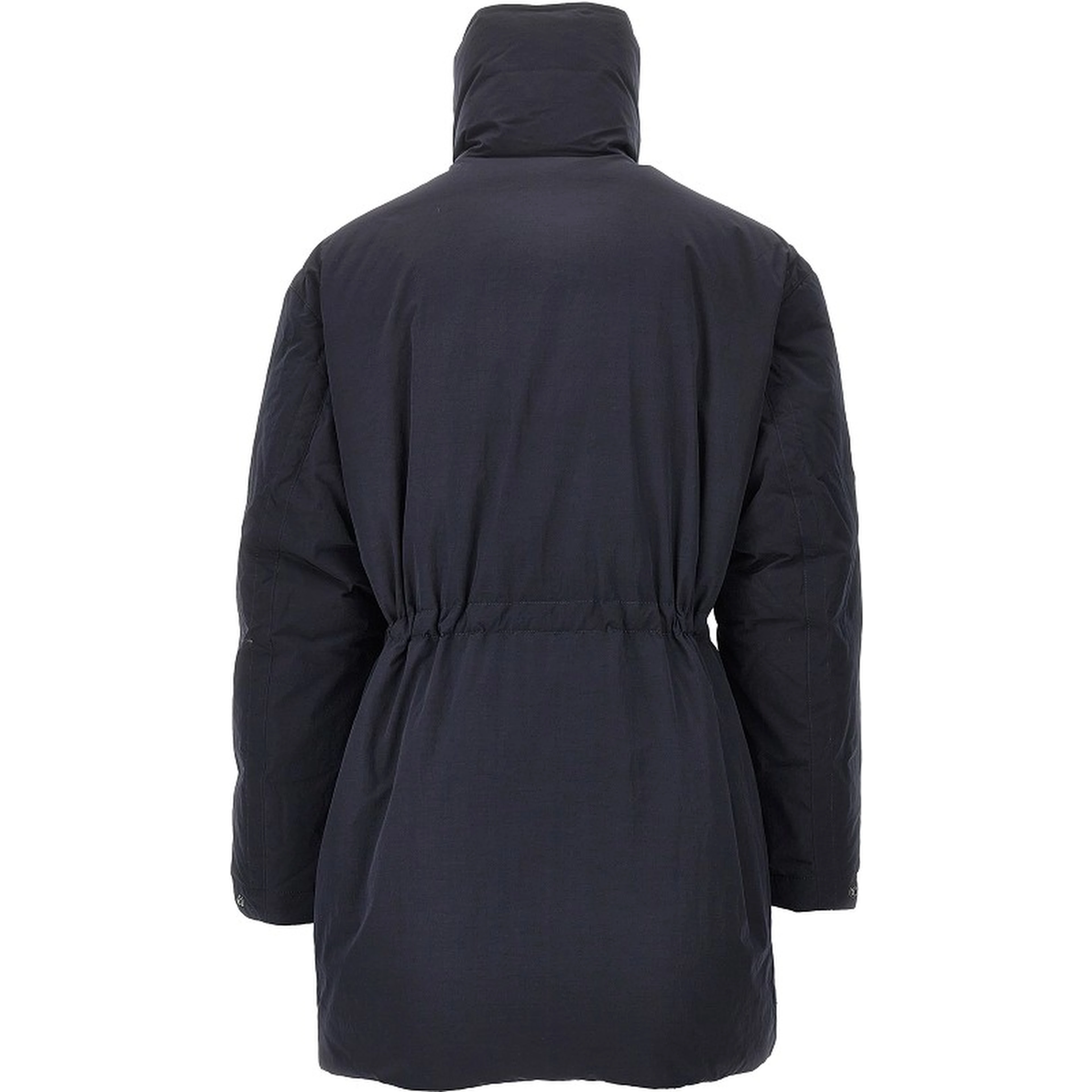 Cotton-blend padded parka coat