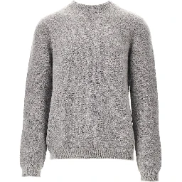 Mohair blend crewneck sweater