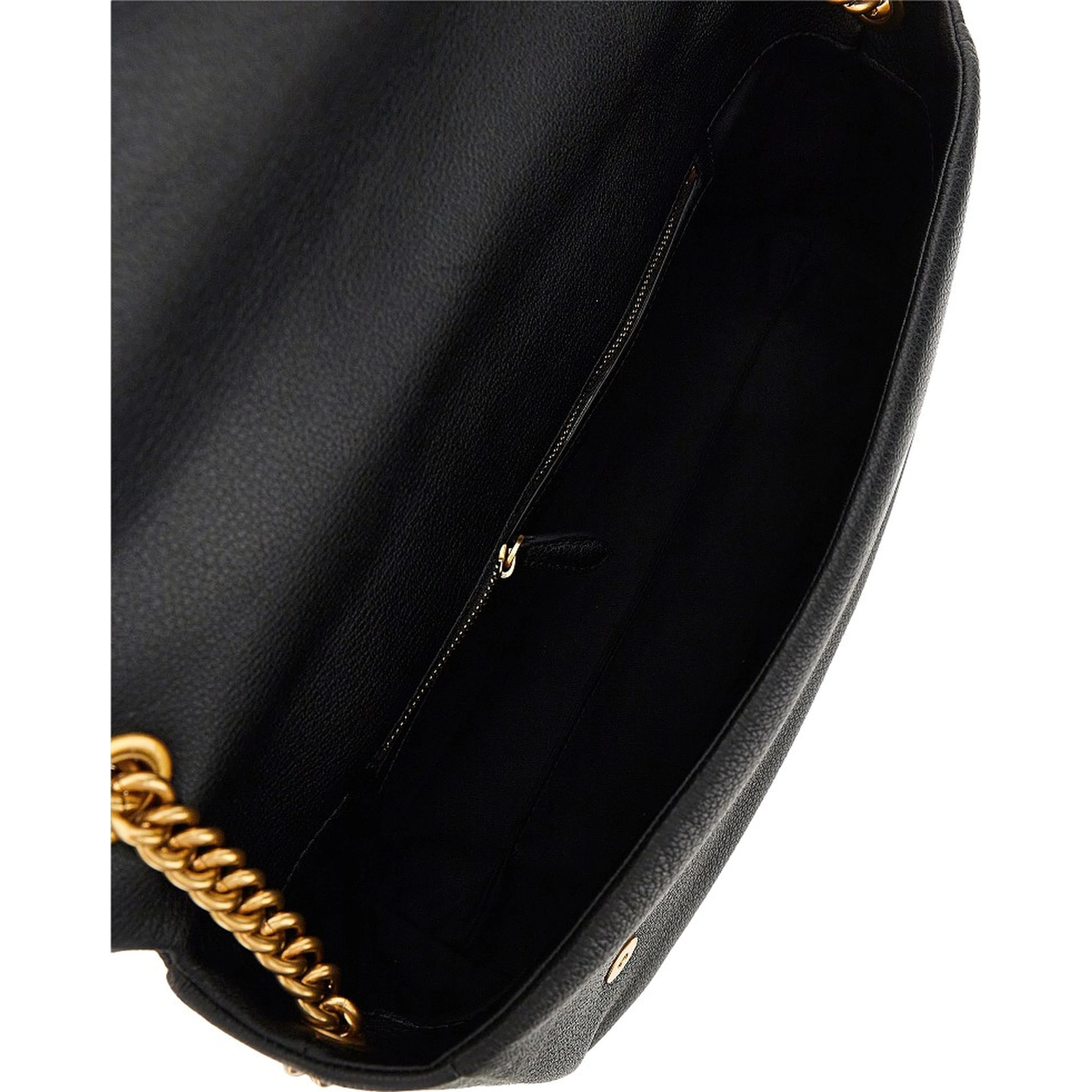 Large Click Soft Horizontal leather bag