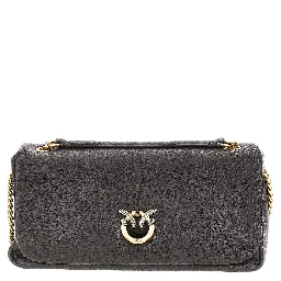 Large Click Soft Horizontal leather bag