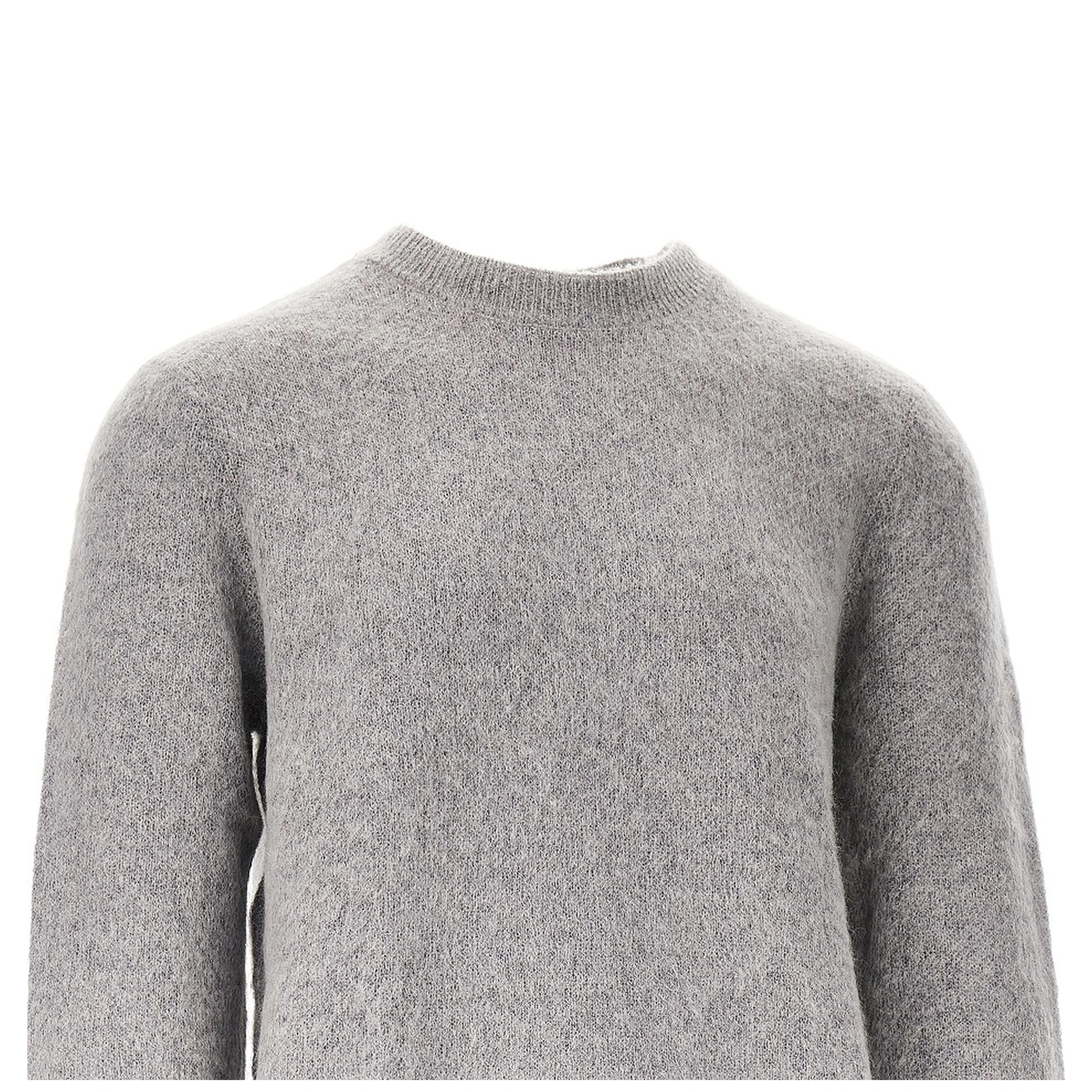 Mohair blend crewneck sweater