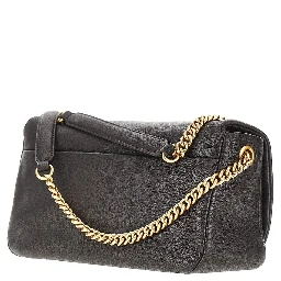 Large Click Soft Horizontal leather bag