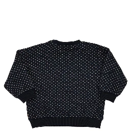 'Lou' embroidered crewneck sweatshirt