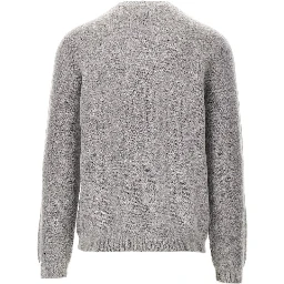 Mohair blend crewneck sweater