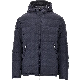 Reversible nylon down jacket