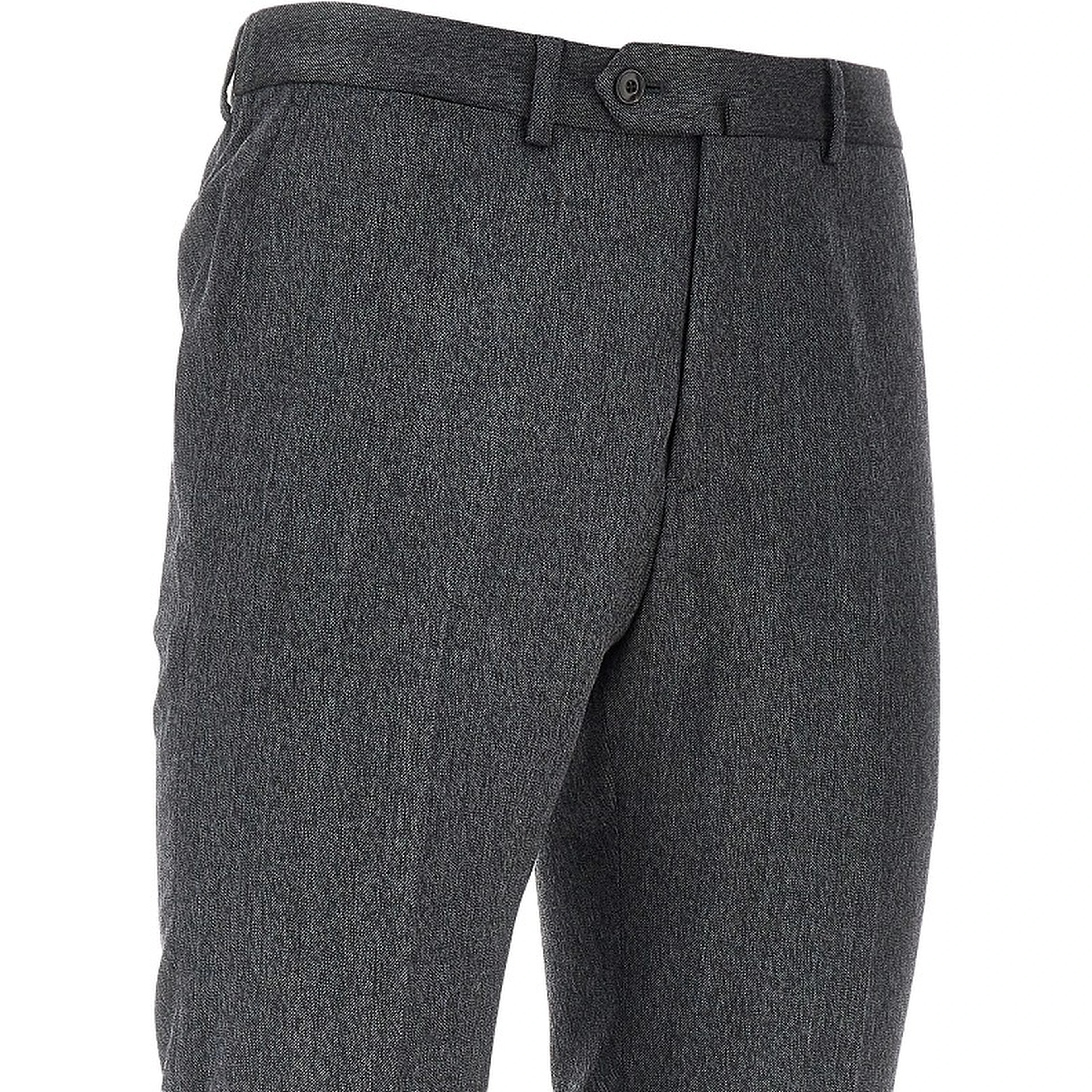 Mélange wool pants