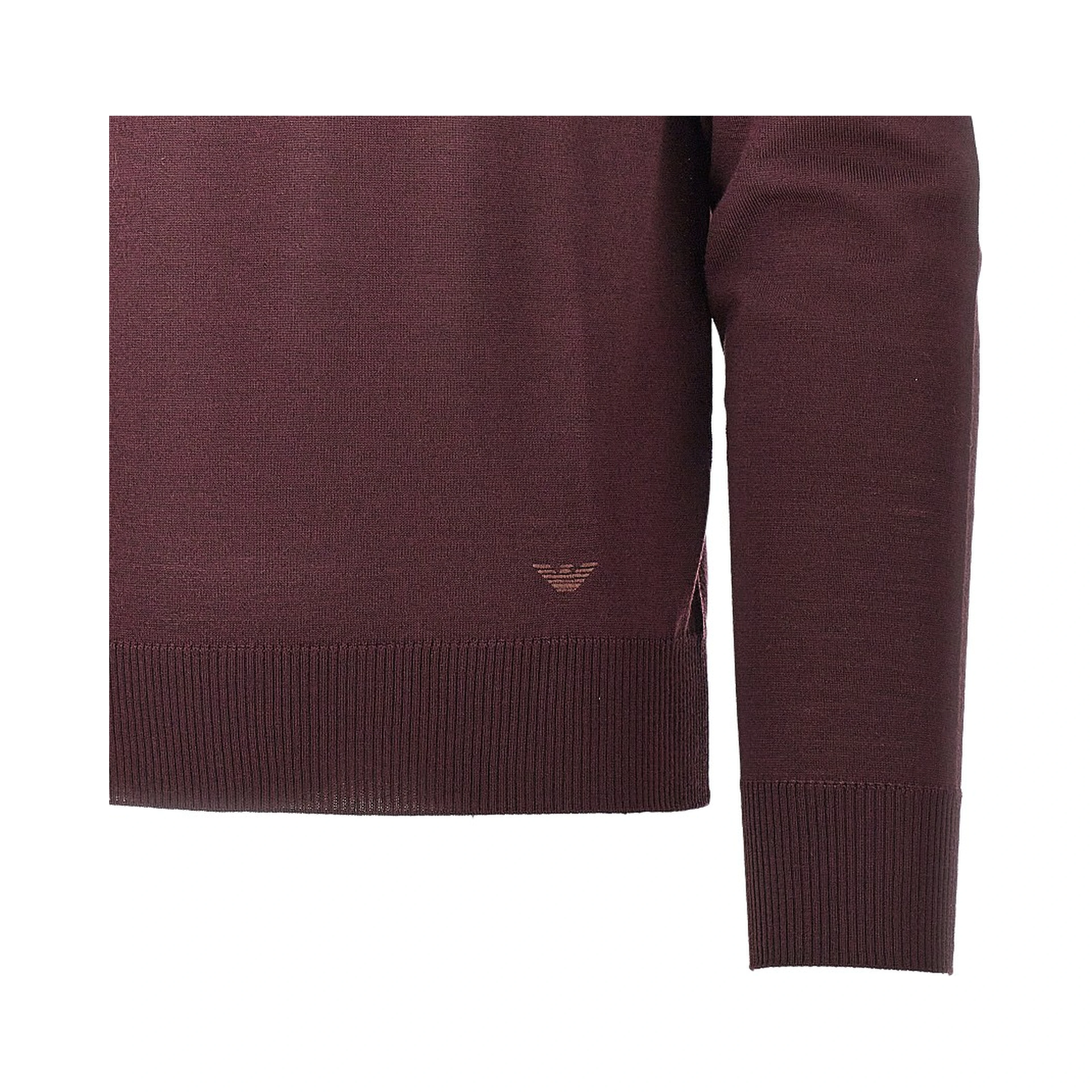 Fine knit polo sweater