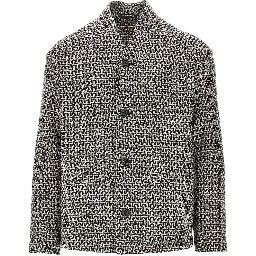 Multicoloured wool jacket