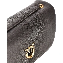 Large Click Soft Horizontal leather bag
