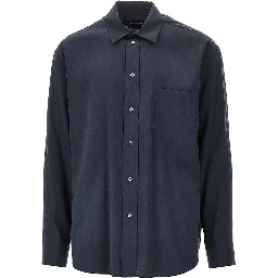 Silk-hand viscose shirt