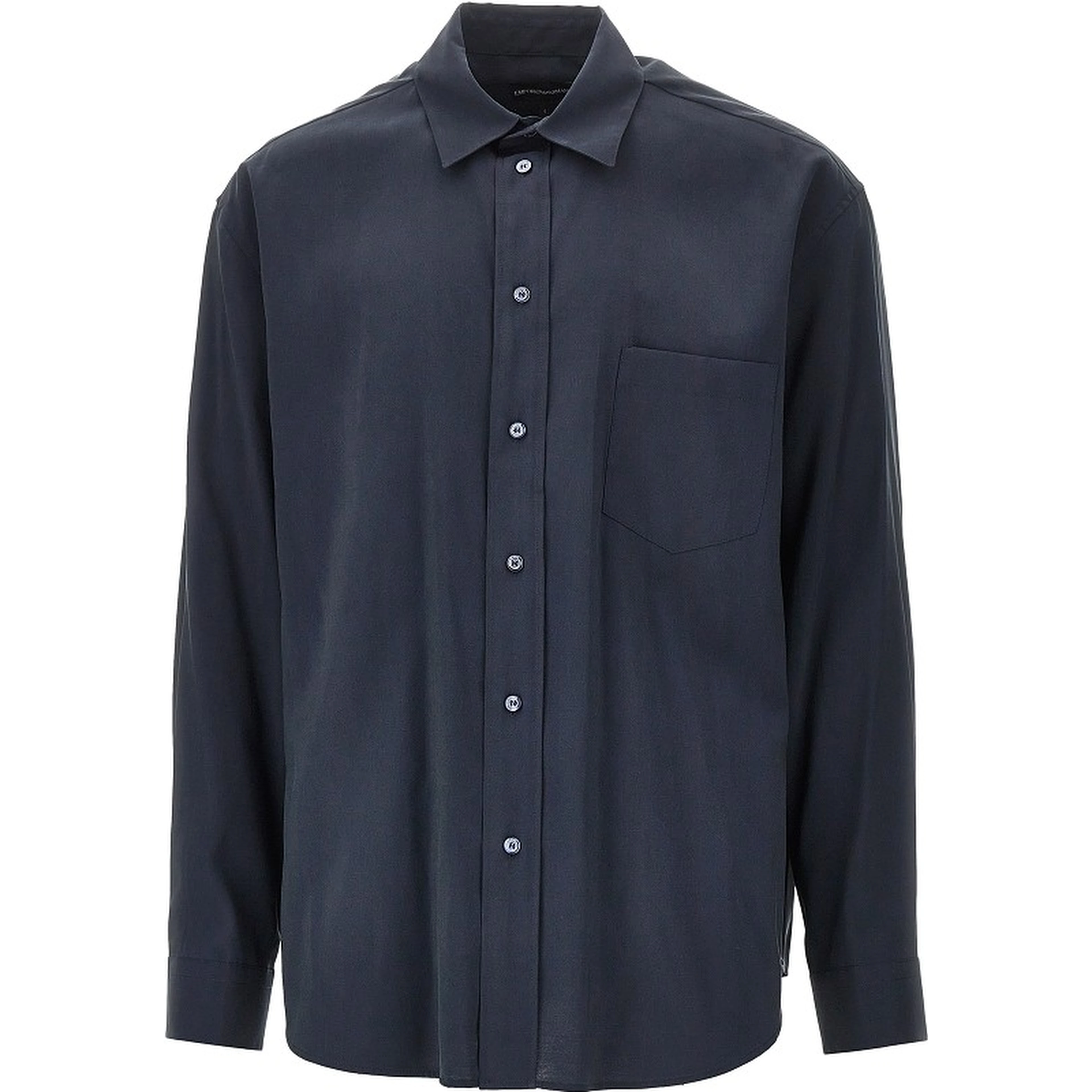 Silk-hand viscose shirt