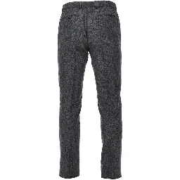 Mélange wool pants