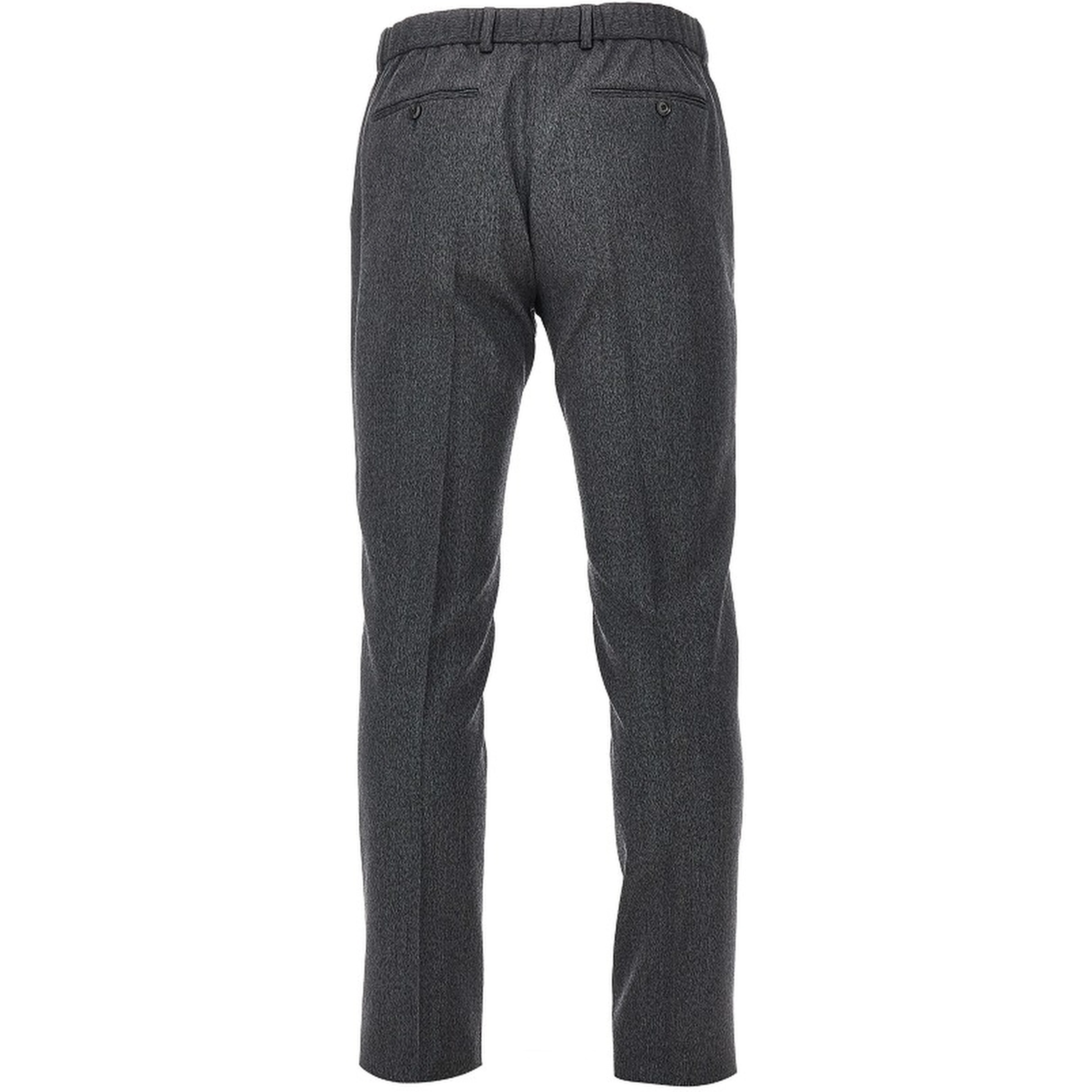 Mélange wool pants
