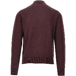 Fine knit polo sweater