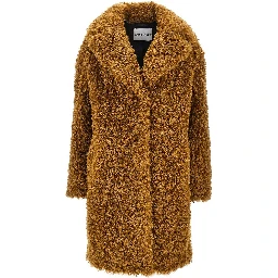 'Camille' faux fur coat