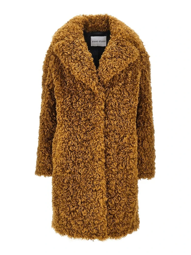 'Camille' faux fur coat