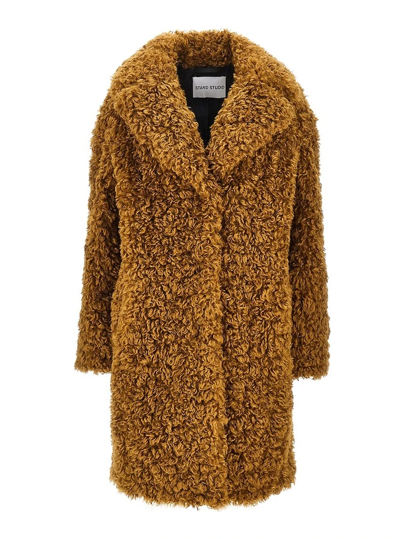 'Camille' faux fur coat