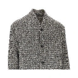 Multicoloured wool jacket