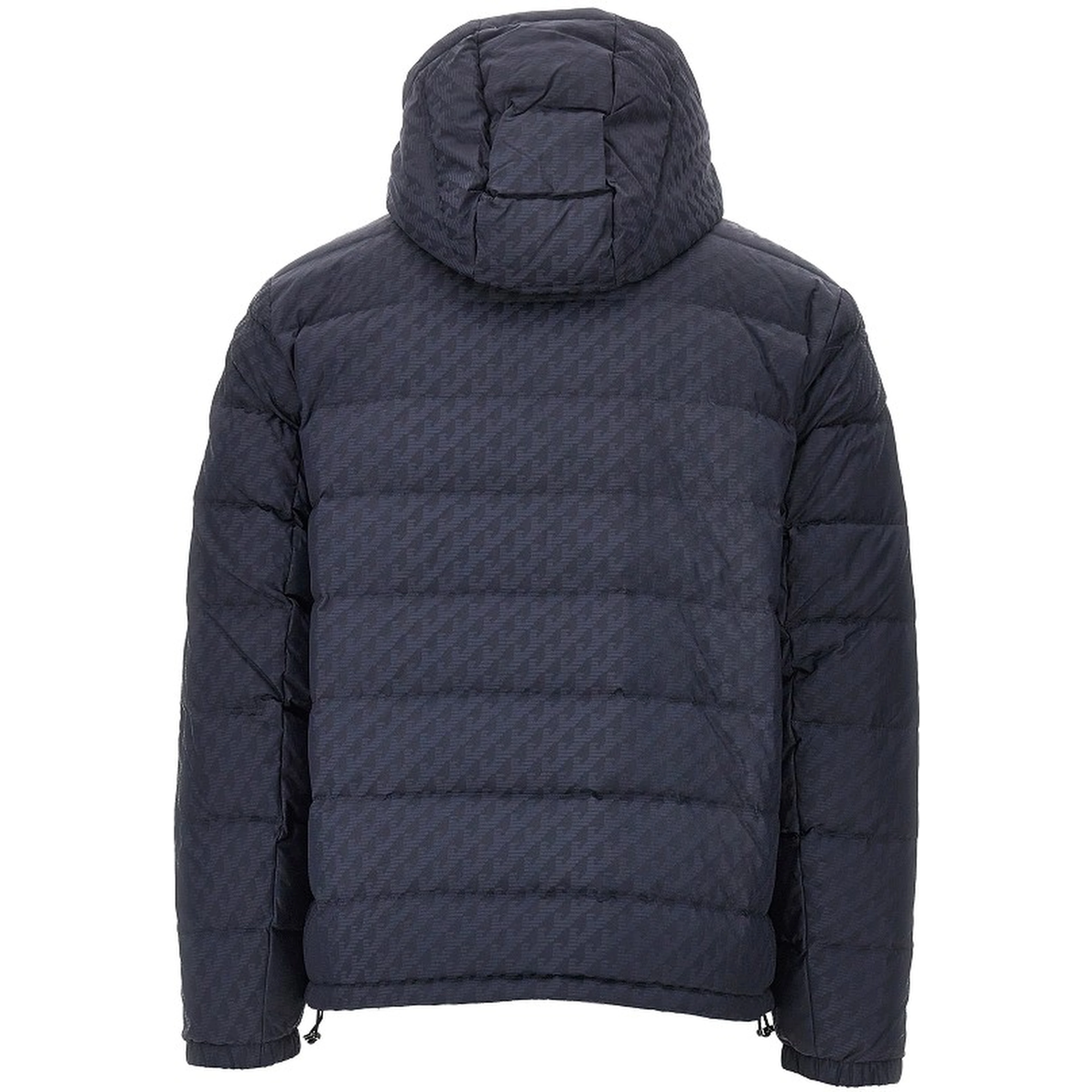 Reversible nylon down jacket